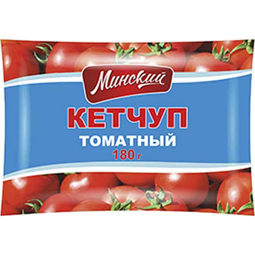 Кетчуп Минский Томатный 2 кат 180г пакет камако Беларусь