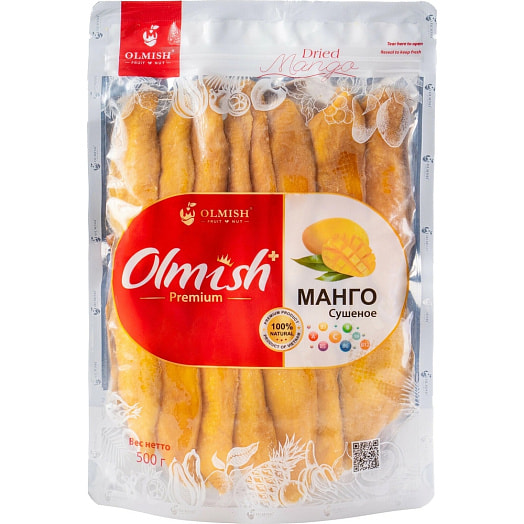Манго сушеное Olmish 500г вакуум Olmish Asia Food Company Limited Вьетнам