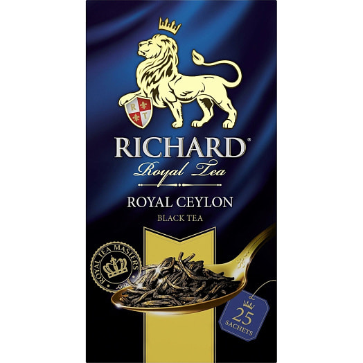 Чай Richard 50г Royal Ceylon черный (25*2гр) ООО Компания Май Россия