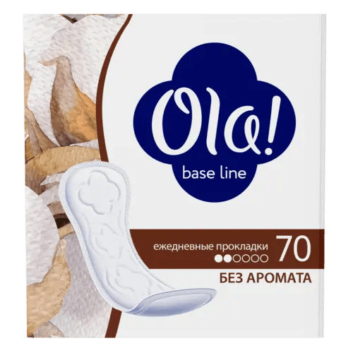 Прокладки женские гигиен на каждый день OLA! Daily 70шт Россия Ola!