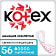 Прокладки женские ежедневные Kotex Super Slim 56шт Kimberly-Clark Китай Kotex