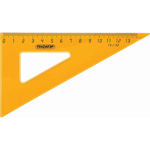 Набор чертежный средний Пифагор пак. неоновый арт.210626 Россия