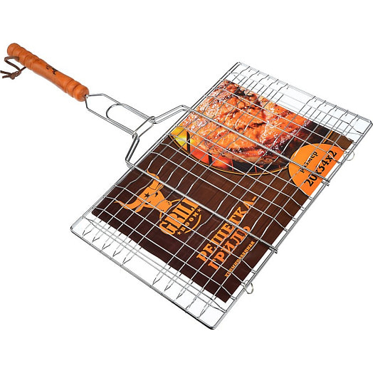 Решетка-гриль GRILLBOOM хромированная арт.104-029 Китай