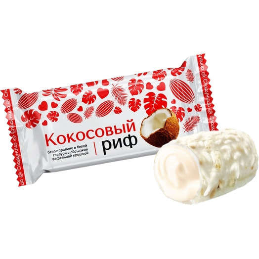 Конфеты Кокосовый риф Сладуница ООО Россия