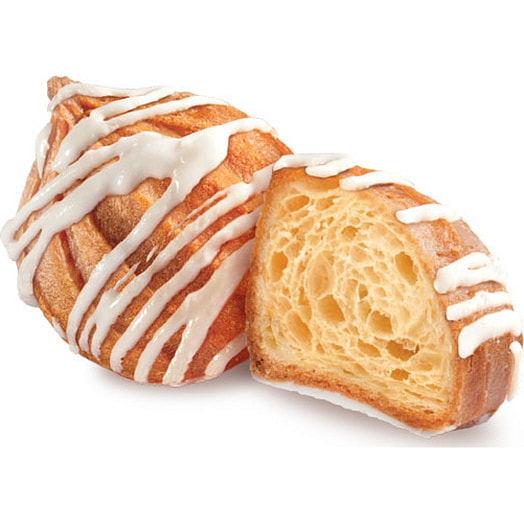 Заварные Пышечки в белой глазури Россия