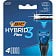 Сменные кассеты Bic Flex3 Hybrid 20г 4шт арт.948274 BIC Греция