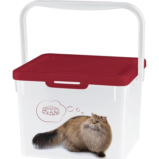 Контейнер для корма LUCKY PET Кошки 5,3л ООО ТЦ Бытпласт Россия Lucky pet