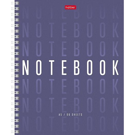 Тетрадь 96л А5ф ЛИНИЯ на гребне Color style арт.96Т5В2гр ООО Хатбер-М Россия hatber