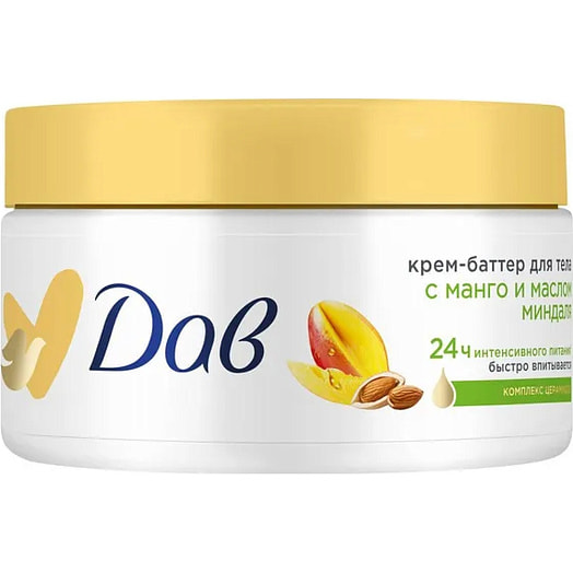 Крем-баттер для тела Dove Манго, миндаль Unilever Россия Dove