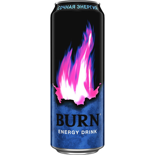 Напиток энергетический Burn Gold Сочная энергия 449мл ж/б ООО Мултон Партнерс Россия