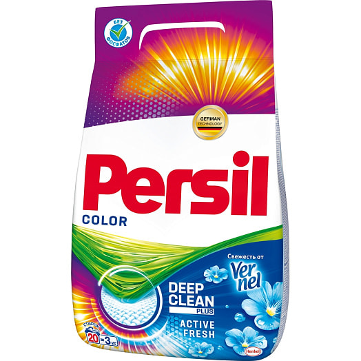 СМС Persil Color Свежесть от vernel 3кг Автомат Россия