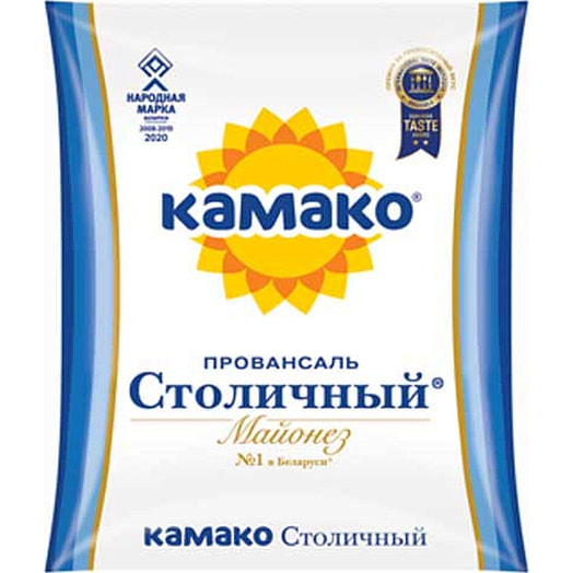 Майонез Столичный 50% 400г Провансаль камако Беларусь