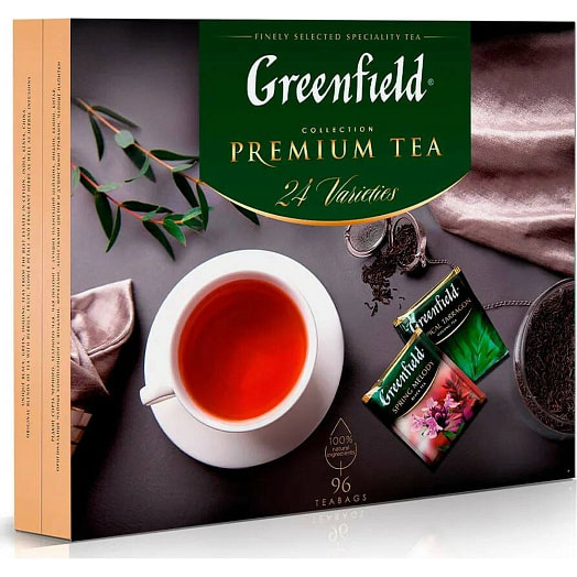 Набор Коллекция  чая 24 вида Орими Россия Grinfield