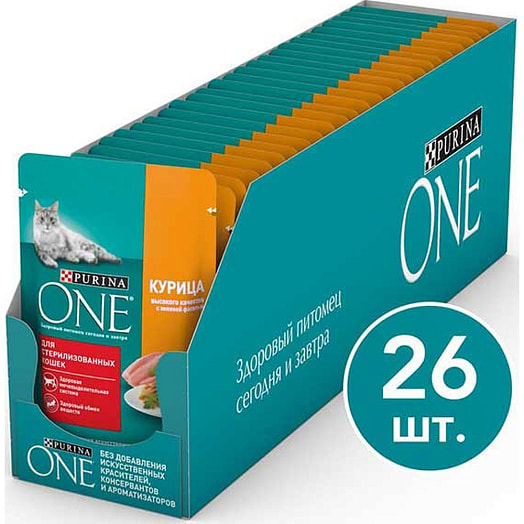 Корм ONE PURINA 75г курица,зеленая фасоль ООО Нестле Россия Россия Purina