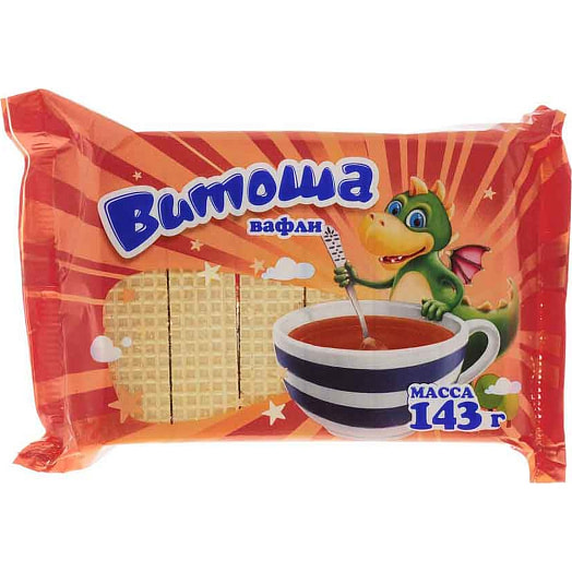 Вафли Витоша 143г Витьба Беларусь