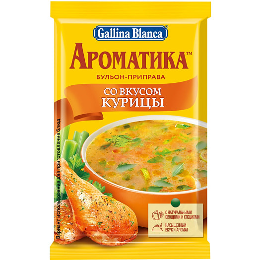 Бульон-приправа Доширак Ароматика Курица 90г Россия