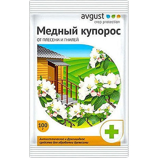 Медный купорос 100г АО Фирма Август Россия Avgust