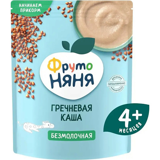 Каша безмолочная ФрутоНяня 200г гречневая ООО Ванюшкины Сладости Россия Фрутоняня