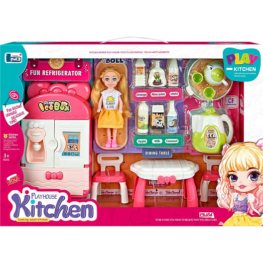 Игровой набор Кухня (для куклы) арт.A215 SHANTOU YISHENG Китай QUNXING TOYS