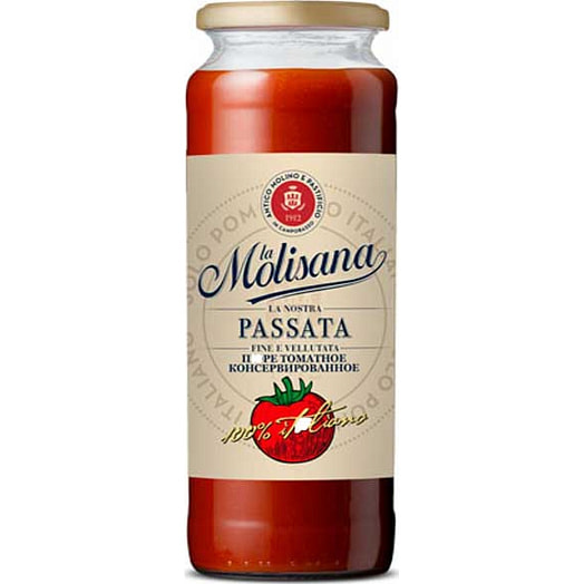 Пюре томатное Passata 690г ст/б консервированное La Molisana Spa Италия