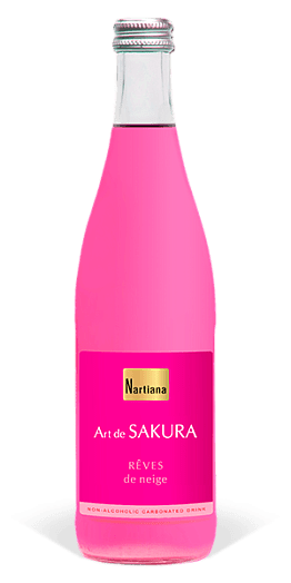 Напиток б/алк Nartiana Art de Sakura сильногаз 500мл ст/б Россия