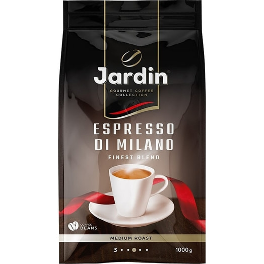 Кофе Jardin Эспрессо Ди Милано 1кг натуральный в зернах Орими Россия Jardin