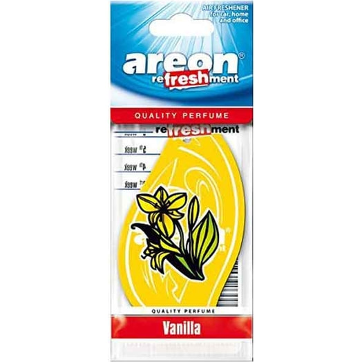 Ароматизатор воздуха Areon Refreshment Vanilla 5г для автомобиля Болгария
