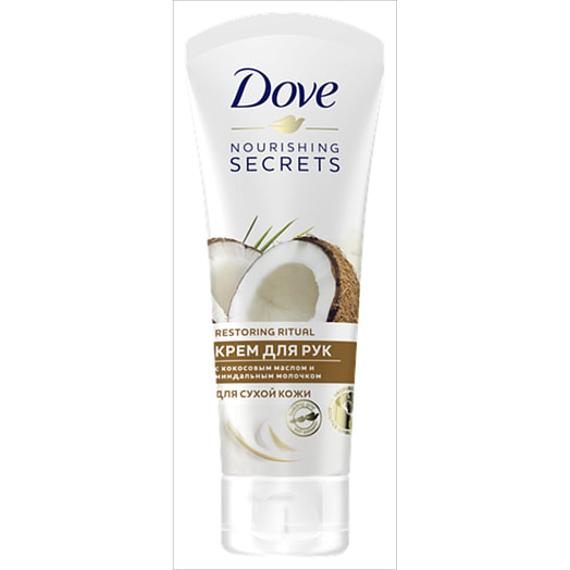Крем для рук 80мл кокосовое масло и миндальное молочко Unilever Россия DOVE