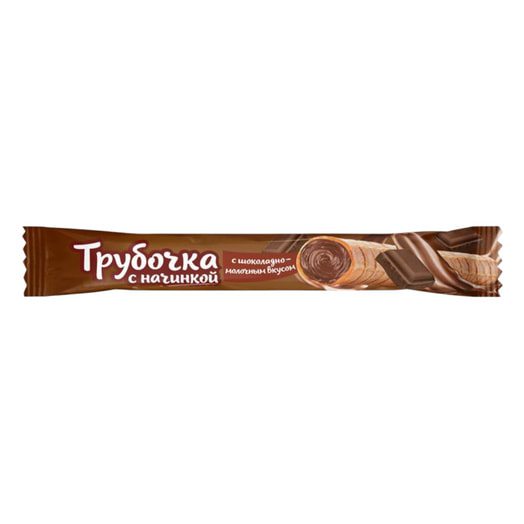 Десерт Трубочка с нач с шоколадно-молочным вкусом 70г ООО Русский Свиток Россия Русский свиток