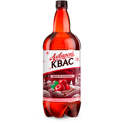 Квас Аливарский вишня, корица 1.5л ПК Аливария Беларусь