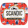 Конфеты SCANDIC без сахара Клубничный микс 14г ж/б ТД Энергон Рус Россия ТМ Scandic