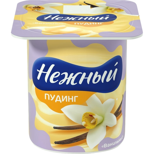 Пудинг молочный Нежный Ванильный 2.8% 100г ООО Эрманн Россия Эрманн