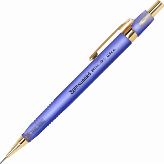Карандаш механический Brauberg Extra Gold 0,5мм (ассорти) арт.181963 Китай