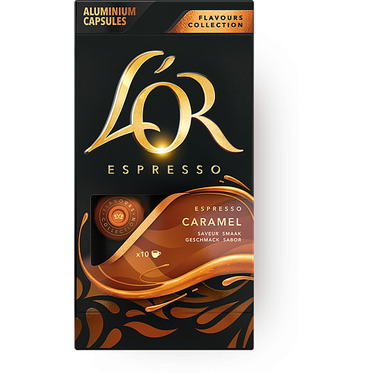 Кофе молотый в капсулах Lor Espresso Caramel 10шт 52г Франция