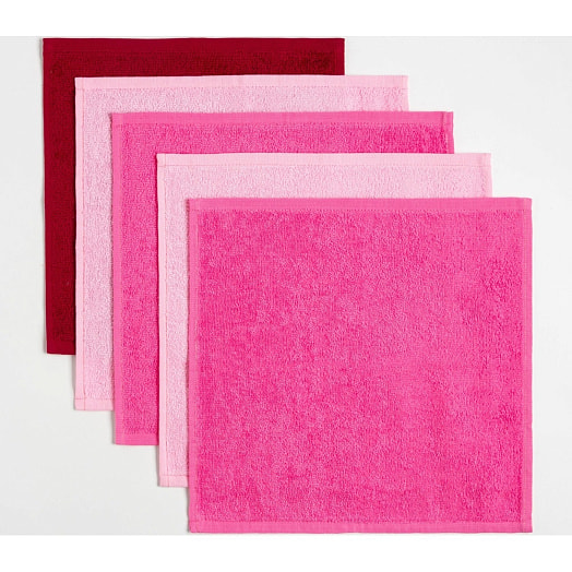 Набор махровых салфеток Богиня 30х30см, 5шт арт.5374126 Россия