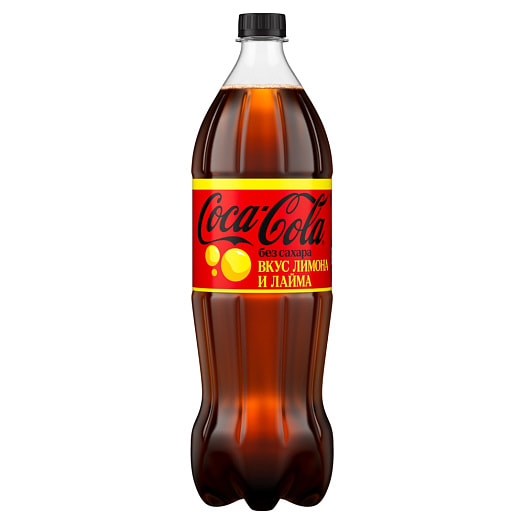 Напиток Coca-Cola без сахара со вкусом лимона и лайма 1.5л ПЭТ Coca-Cola Беларусь