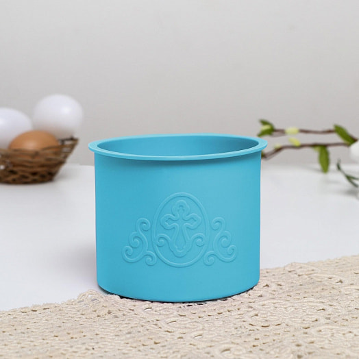 Набор силиконовых форм для выпечки ХВ голубые 3шт арт.5450187 Китай