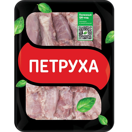 Шеи цыплят бройлеров охл (лоток) 800г ЗАО Серволюкс Агро Беларусь Петруха