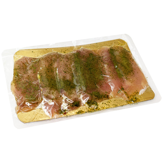 Солонина из полендвицы с петрушкой и чесноком, продукт мясной из свинины соленый 140г Беларусь