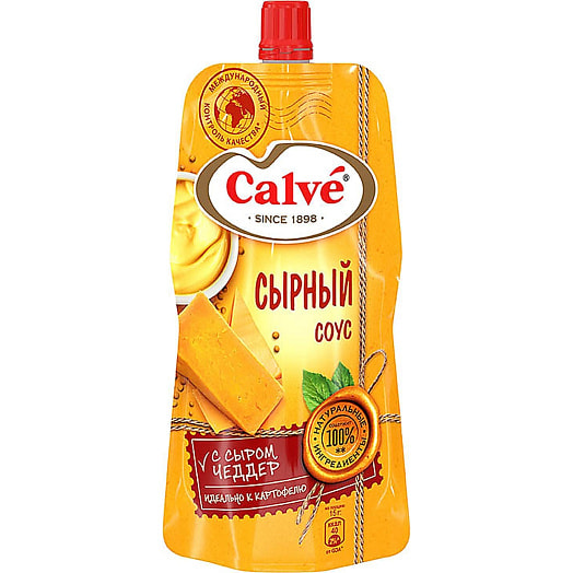 Соус Calve Сырный 230г Россия