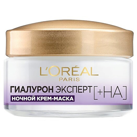 Ночная крем-маска 50мл Гиалурон Эксперт LOreal Франция LOreal Dermo Expertise