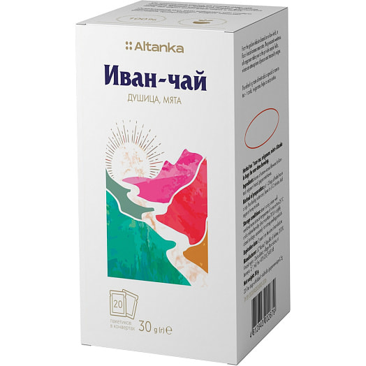 Фиточай Иван-чай, душица, мята (20пак*1,5гр) ООО Калина Беларусь Altanka