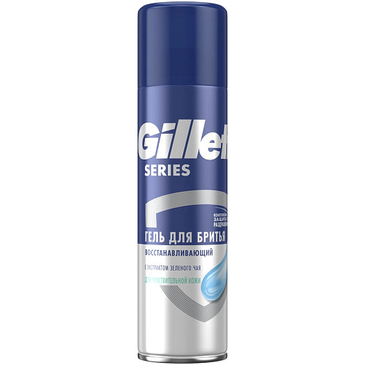 Гель для бритья GILLETTE Sensitive Зеленый чай 200мл Procter&Gamble Великобритания TGS