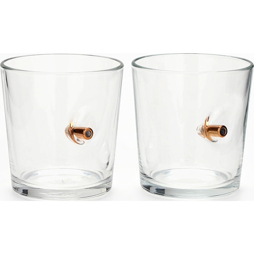 Подарочный набор Бокалы для виски с камнями в дерев ящике арт.10895165 Россия