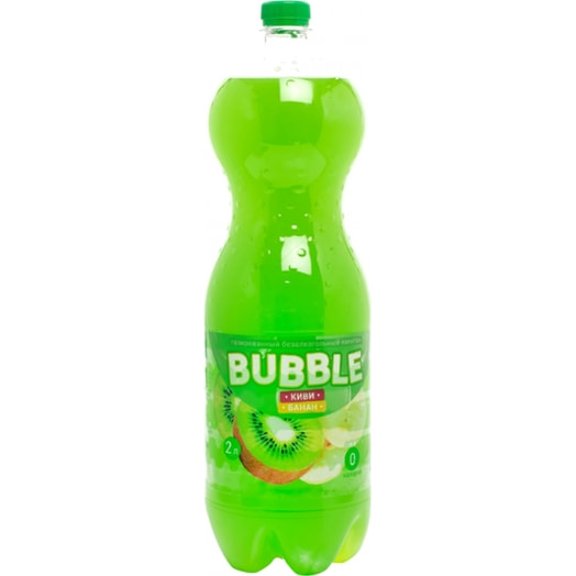 Напиток б/алк Bubble Киви-банан газ. 2л ПЭТ ООО КАСКАД Беларусь