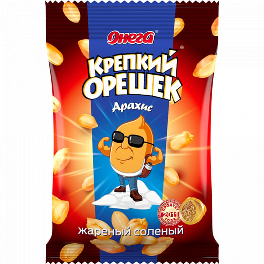Арахис 80г пакет жареный соленый ООО Азбука снеков Беларусь Онега