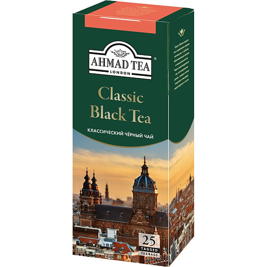 Чай черный Ahmad TEA Классический 50г (25*2гр) Россия