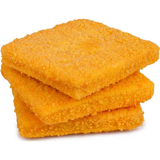 П/ф Порции из фарша минтая Рубленые в панировке обжар/зам 1кг Россия Vici