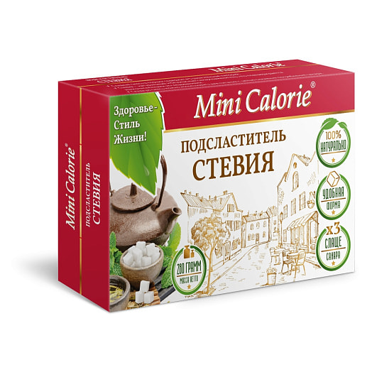 Подсластитель Стевия в кубиках 280г ООО Диет Пром Россия