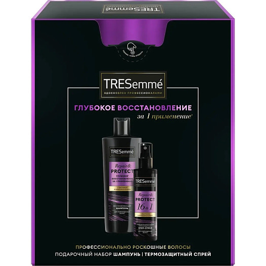 Подарочный набор Repair&protect (шампунь, спрей) Unilever Россия Tresemme